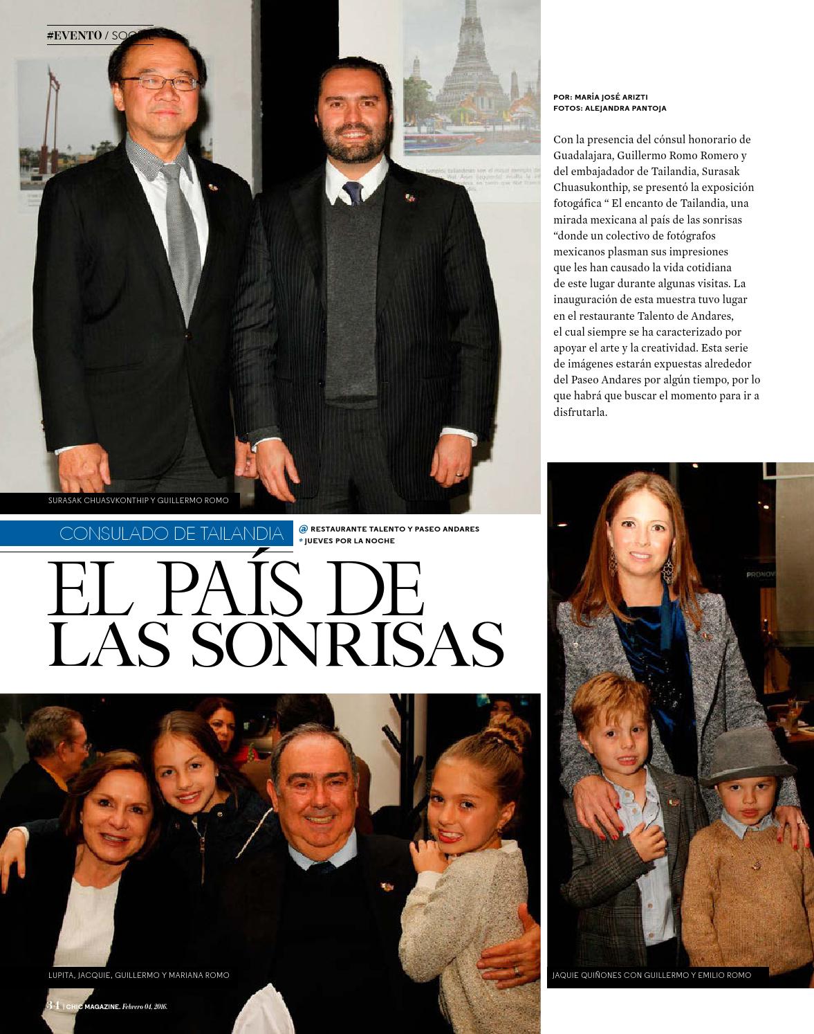 Chic Magazine Jalisco, núm. 082, 04/feb/2016 by Chic Magazine