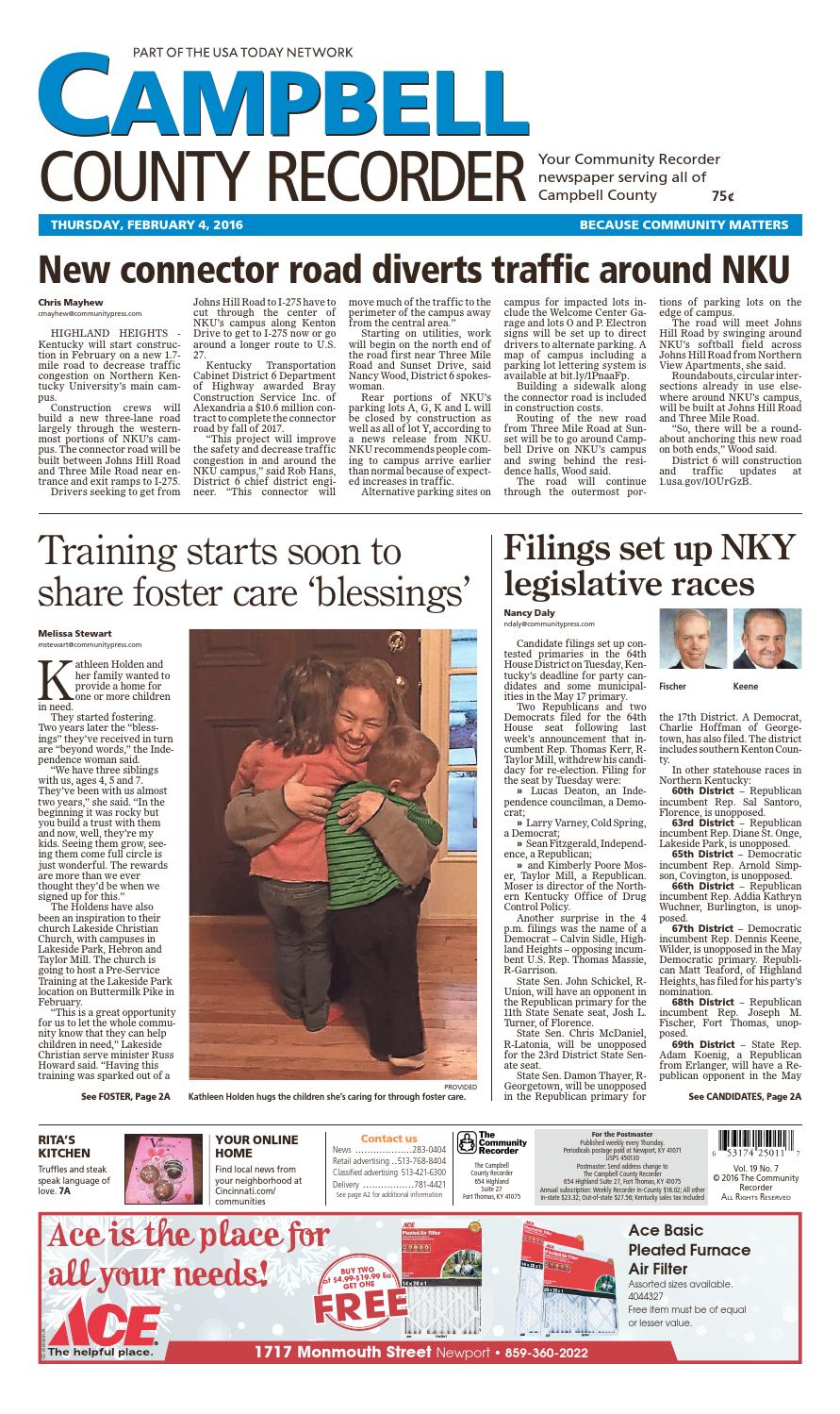 Campbell county recorder 020416 by Enquirer Media Issuu