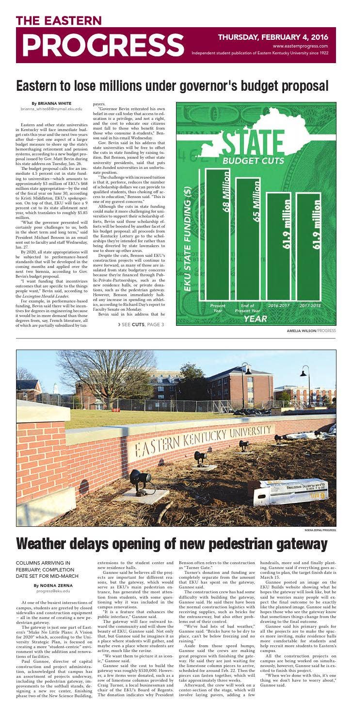 160204 eastern progress feb 4, 2016 by Eastern Progress - Issuu
