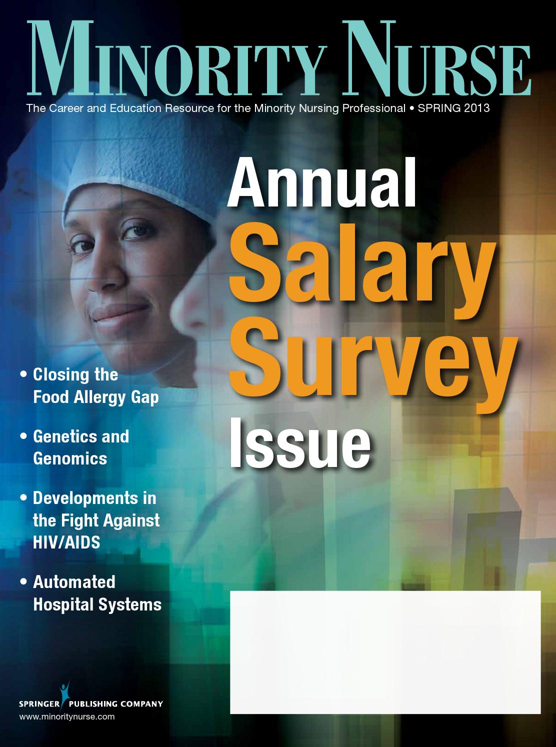 Minority Nurse Magazine (Spring 2013) by Springer Publishing Company - Issuu