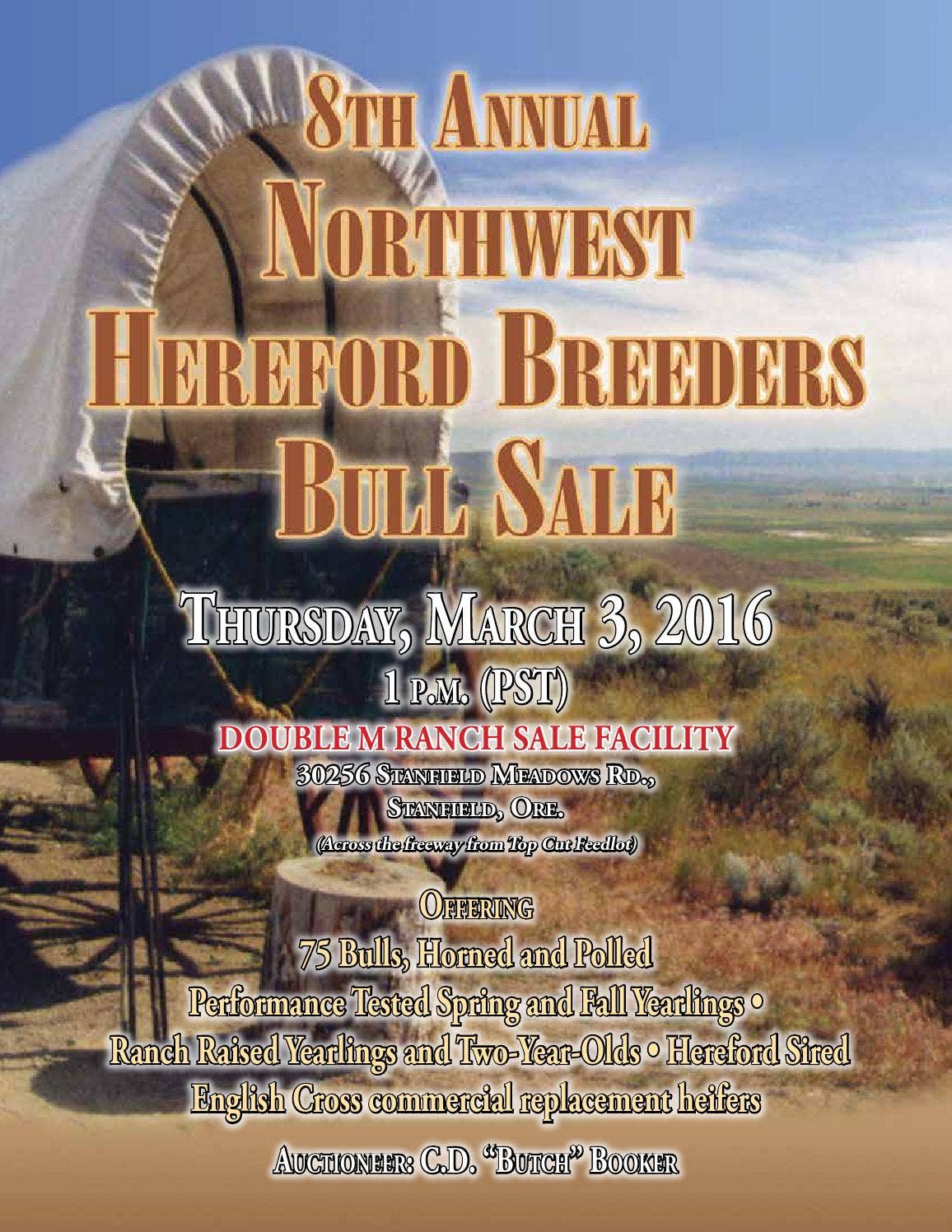Northwest Hereford Breeders Bull Sale by American Hereford Association