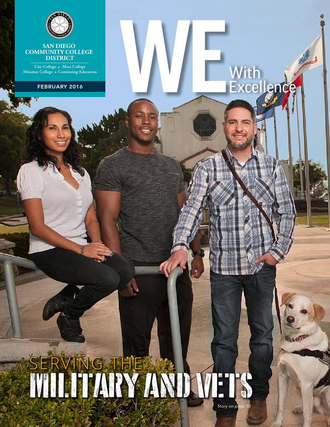 WE February 2016 by San Diego Community College District Issuu