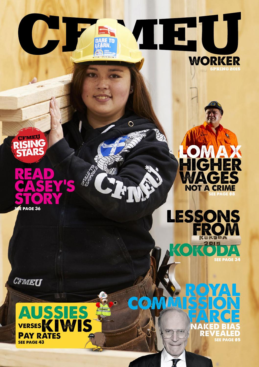 CFMEU Worker - Spring 2015 by CFMEU Vic-Tas - Issuu