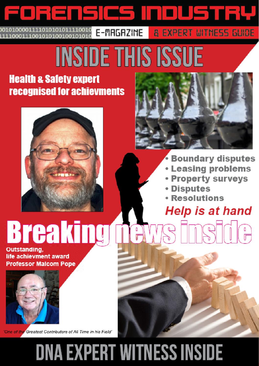 Forensic mag winter 15 by Federation of Forensic and Expert Witnesses ...