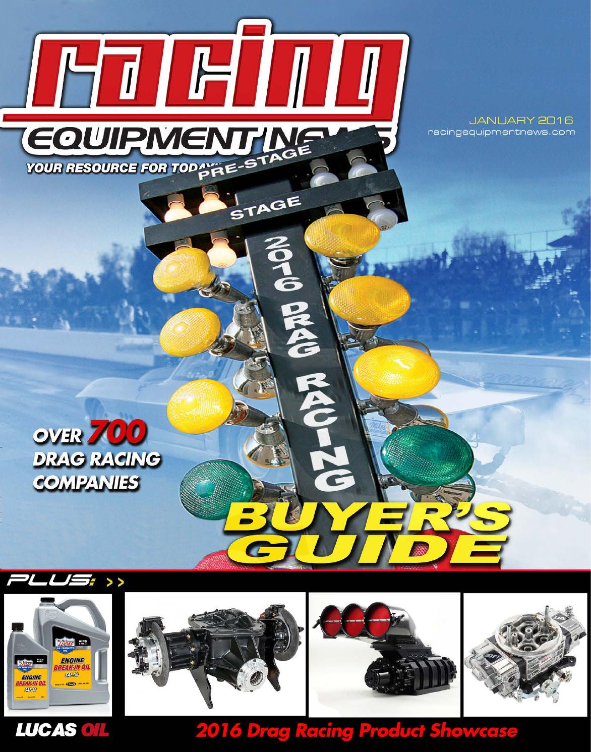 Racing Equipment News 0116 Issue by Racing Equipment News Issuu