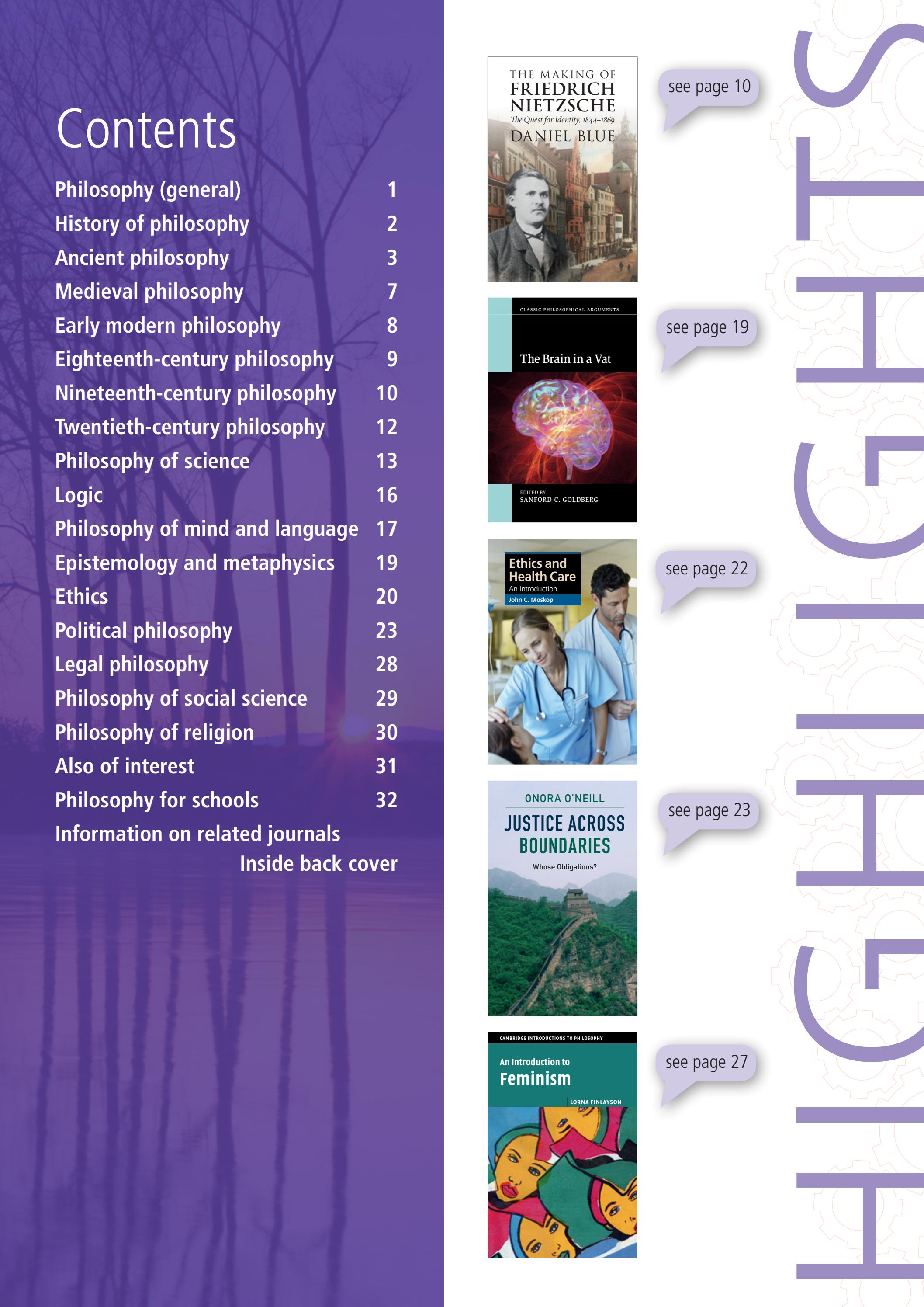 Philosophy Catalogue 2016 by Cambridge University Press Issuu
