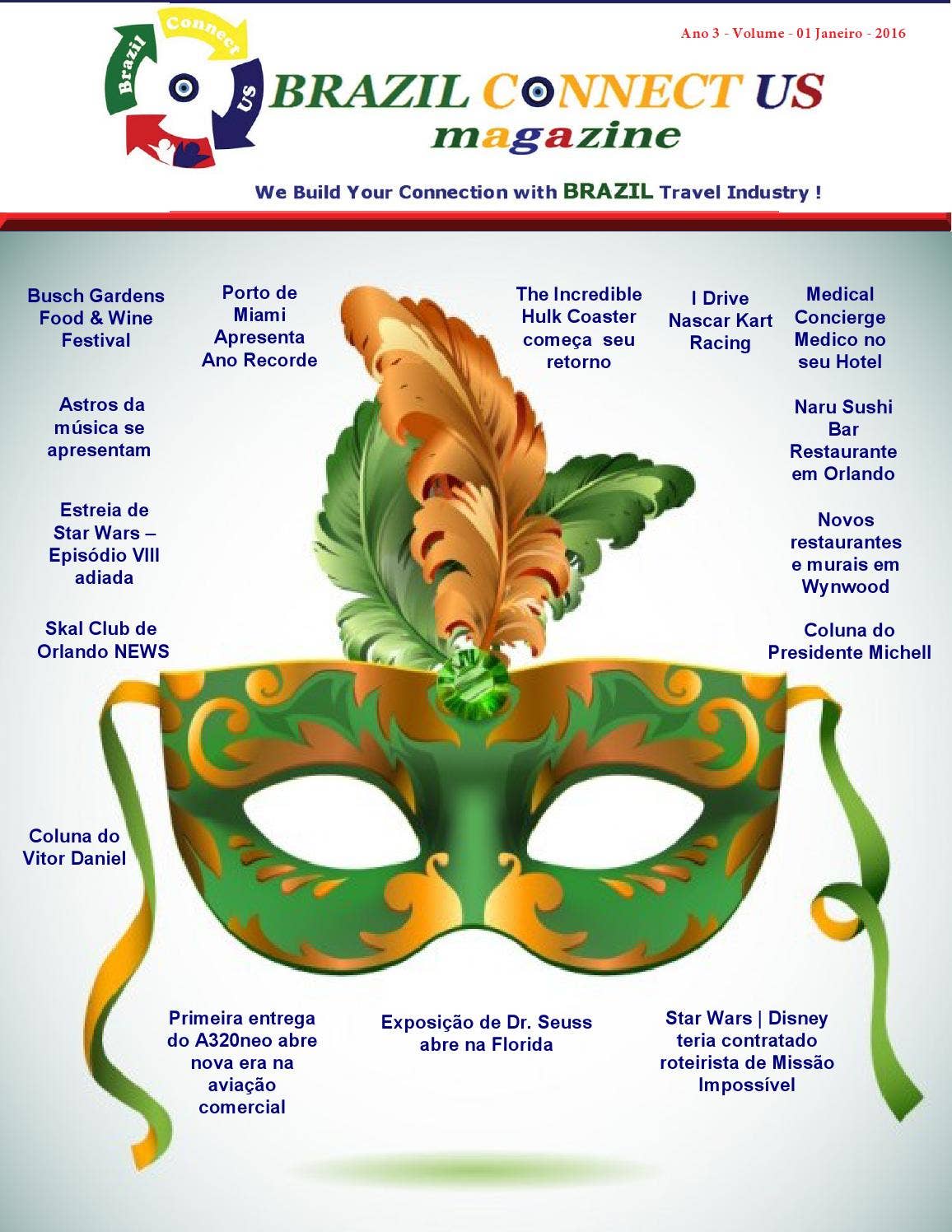 Brazil connect magazine ano 3 volume 1 janeiro 2016 by BRAZIL CONNECT ...