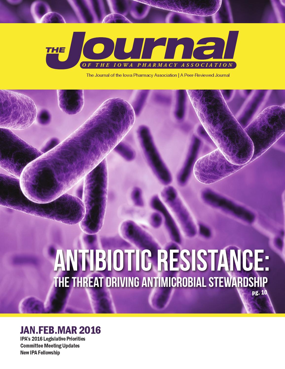 IPA Journal - Jan/Feb/Mar 2016 by Iowa Pharmacy Association - Issuu