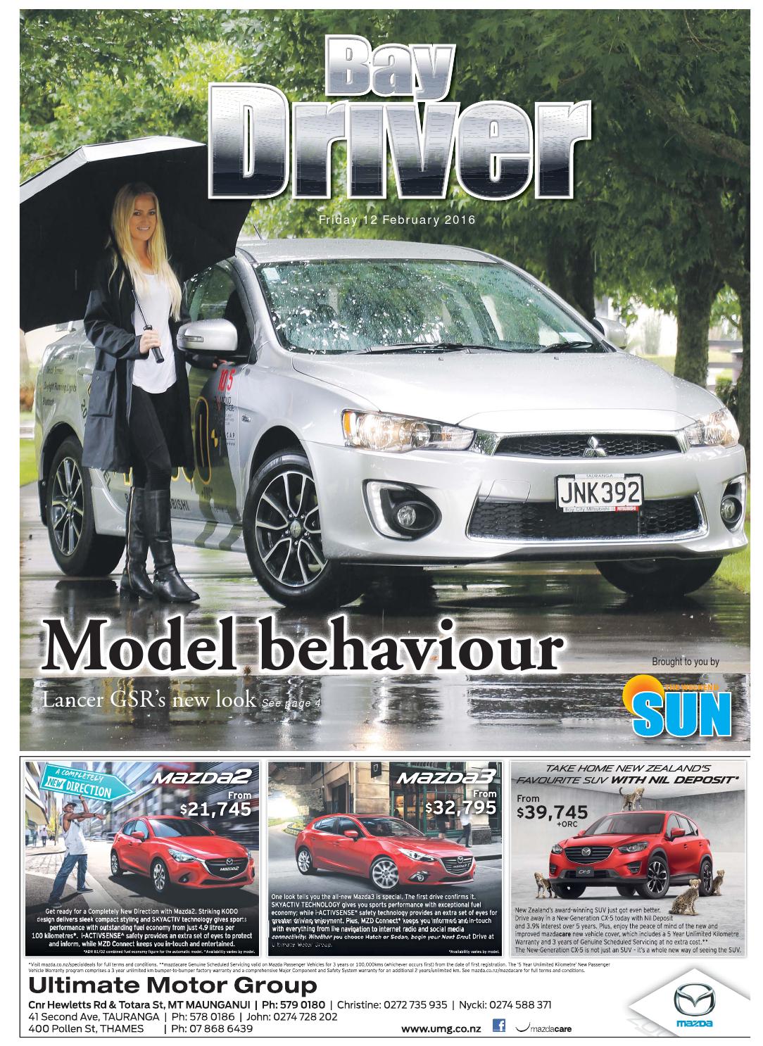 Bay Driver 12 February 2016 by Sun Media Issuu