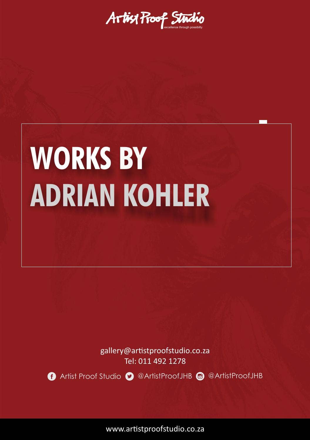Adrian & Basil works by Artist Proof Studio - Issuu