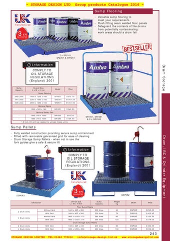 04 drum ibc cylinder equipment SDL Group 2016 第 10 页
