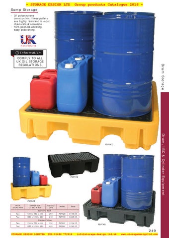 04 drum ibc cylinder equipment SDL Group 2016 第 16 页