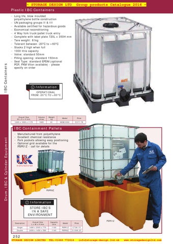 04 drum ibc cylinder equipment SDL Group 2016 第 19 页