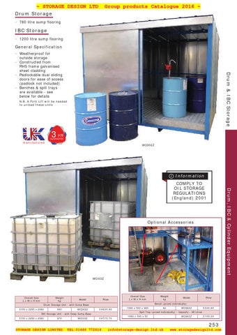04 drum ibc cylinder equipment SDL Group 2016 第 20 页