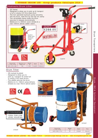 04 drum ibc cylinder equipment SDL Group 2016 第 4 页