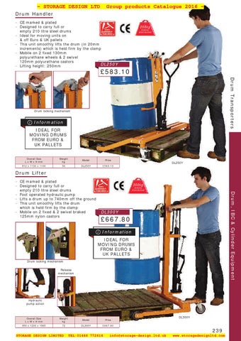 04 drum ibc cylinder equipment SDL Group 2016 第 6 页