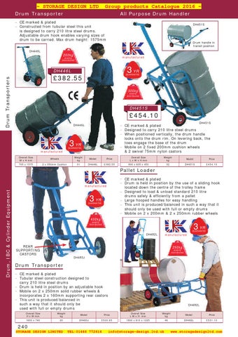 04 drum ibc cylinder equipment SDL Group 2016 第 7 页