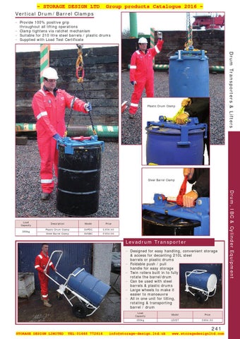 04 drum ibc cylinder equipment SDL Group 2016 第 8 页