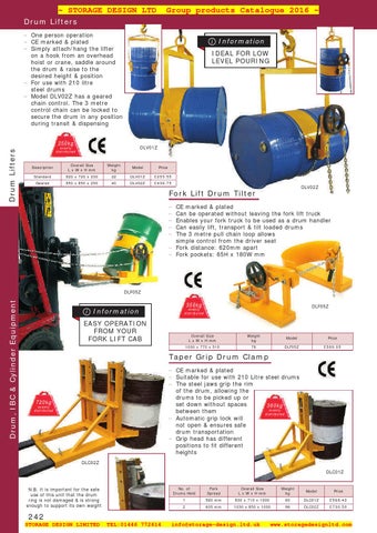 04 drum ibc cylinder equipment SDL Group 2016 第 9 页