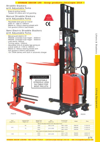 05 lifting equipment SDL Group 2016 第 18 页