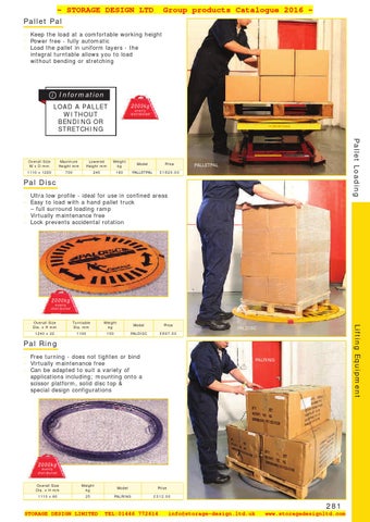 05 lifting equipment SDL Group 2016 第 20 页