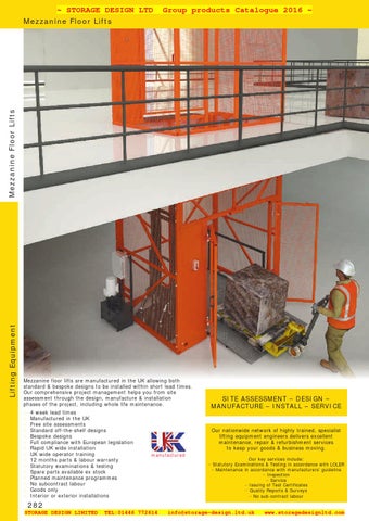 05 lifting equipment SDL Group 2016 第 21 页