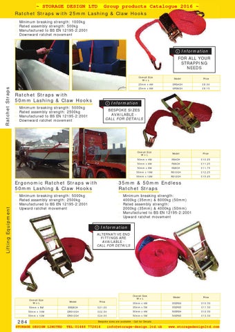 05 lifting equipment SDL Group 2016 第 23 页