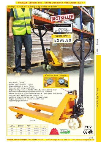 05 lifting equipment SDL Group 2016 第 4 页