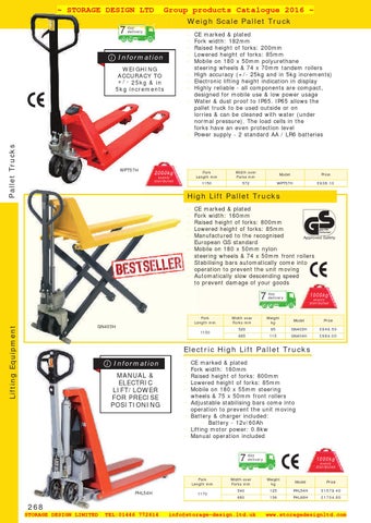 05 lifting equipment SDL Group 2016 第 7 页