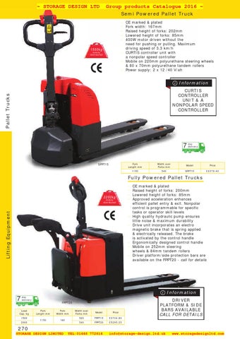 05 lifting equipment SDL Group 2016 第 9 页