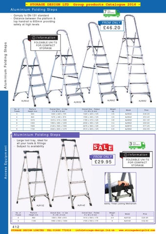 07 access equipment SDL Group 2016 第 11 页