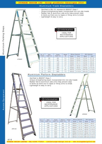 07 access equipment SDL Group 2016 第 13 页