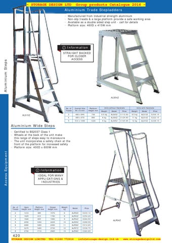 07 access equipment SDL Group 2016 第 19 页