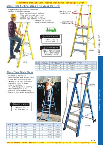 07 access equipment SDL Group 2016 第 22 页