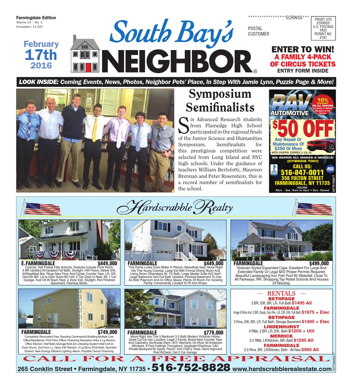 February 17, 2016 Farmingdale by Long Island Media Group Issuu