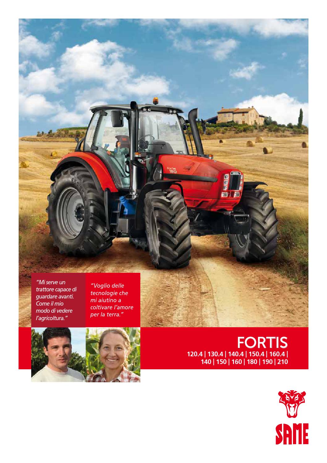 SAME Fortis - Brochure - Italiano by SAME - Tractors - Issuu