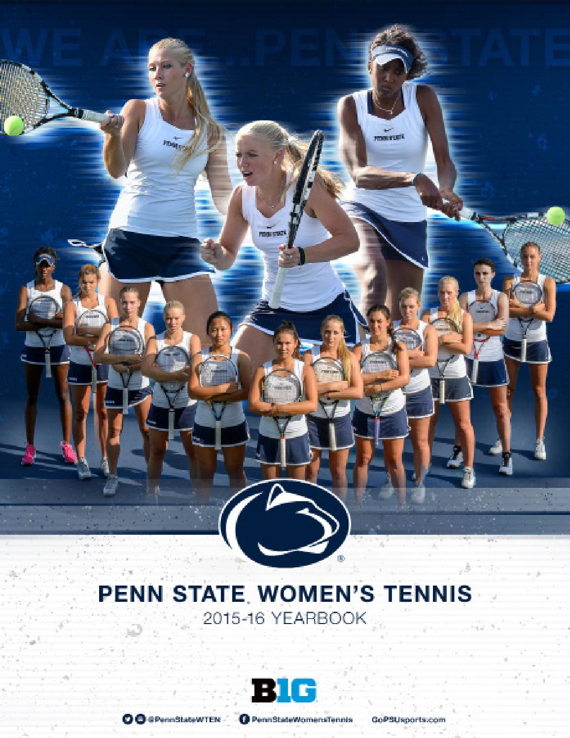 201516 Penn State Women's Tennis Yearbook by Penn State Athletics Issuu