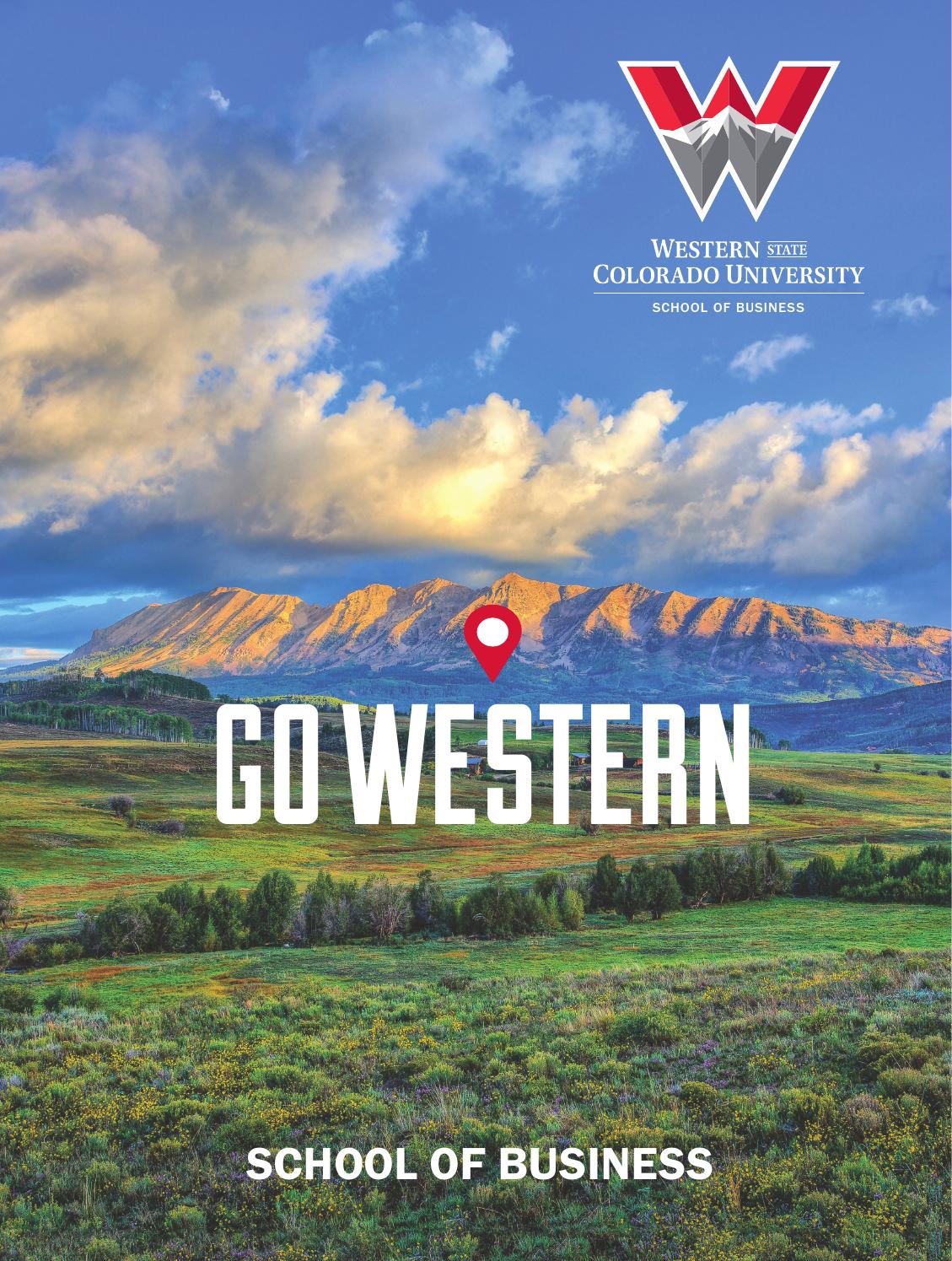 School of Business Brochure 2016 by Western Colorado University Issuu