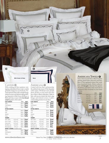 Schweitzer Linen 目录 • 床 , 卫浴 , 桌 , Nightwear × more... 第 7 页