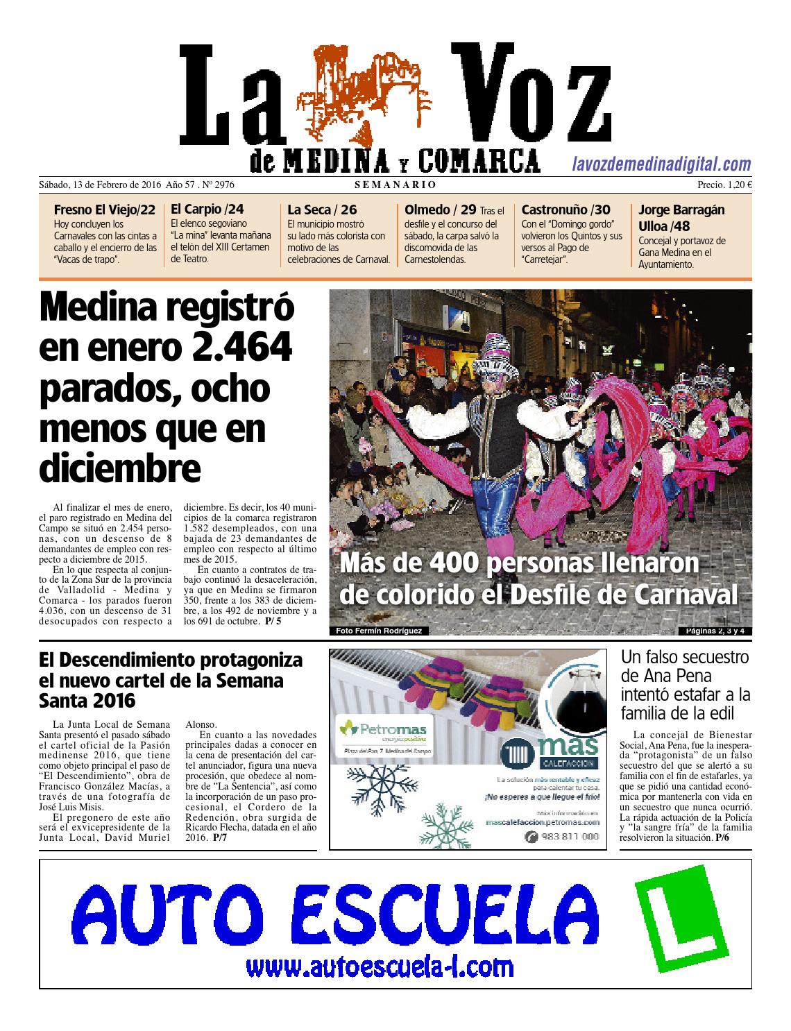 La Voz de Medina 160213 by La Voz de Medina - Issuu