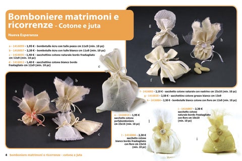 Catalogo bomboniere equo solidali 2016 - LiberoMondo 第 6 页