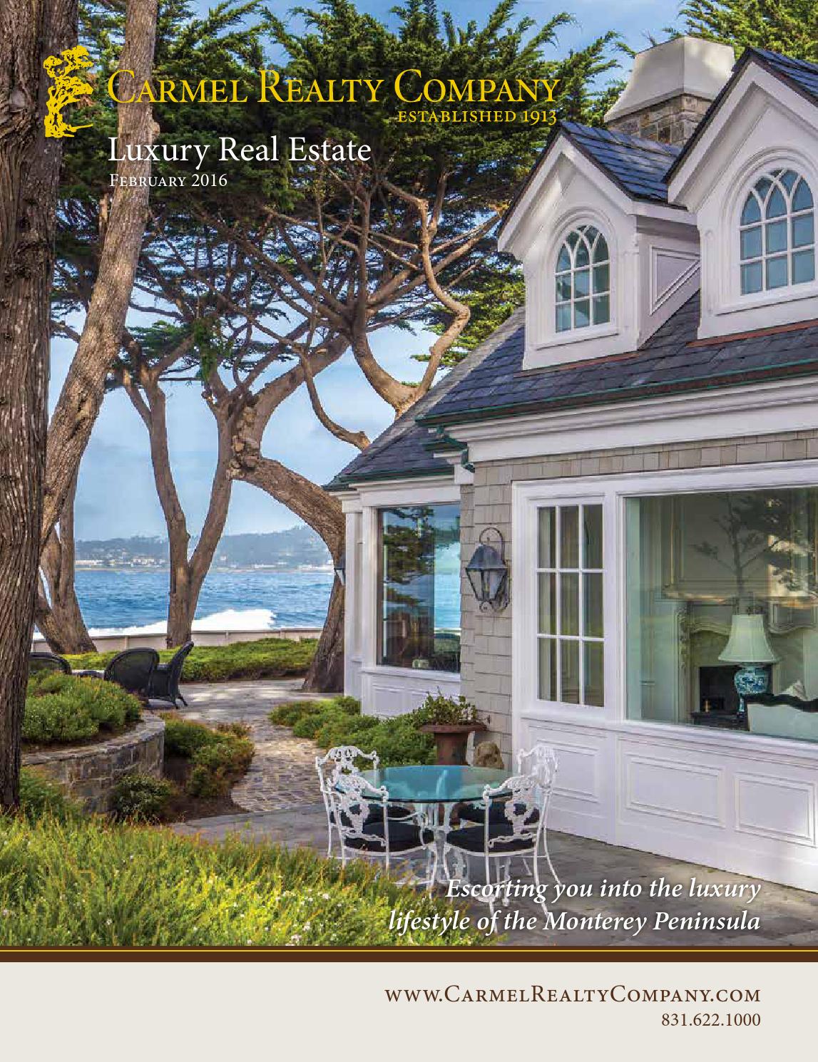 2016 Spring Listings Catalog by Carmel Realty Company Issuu