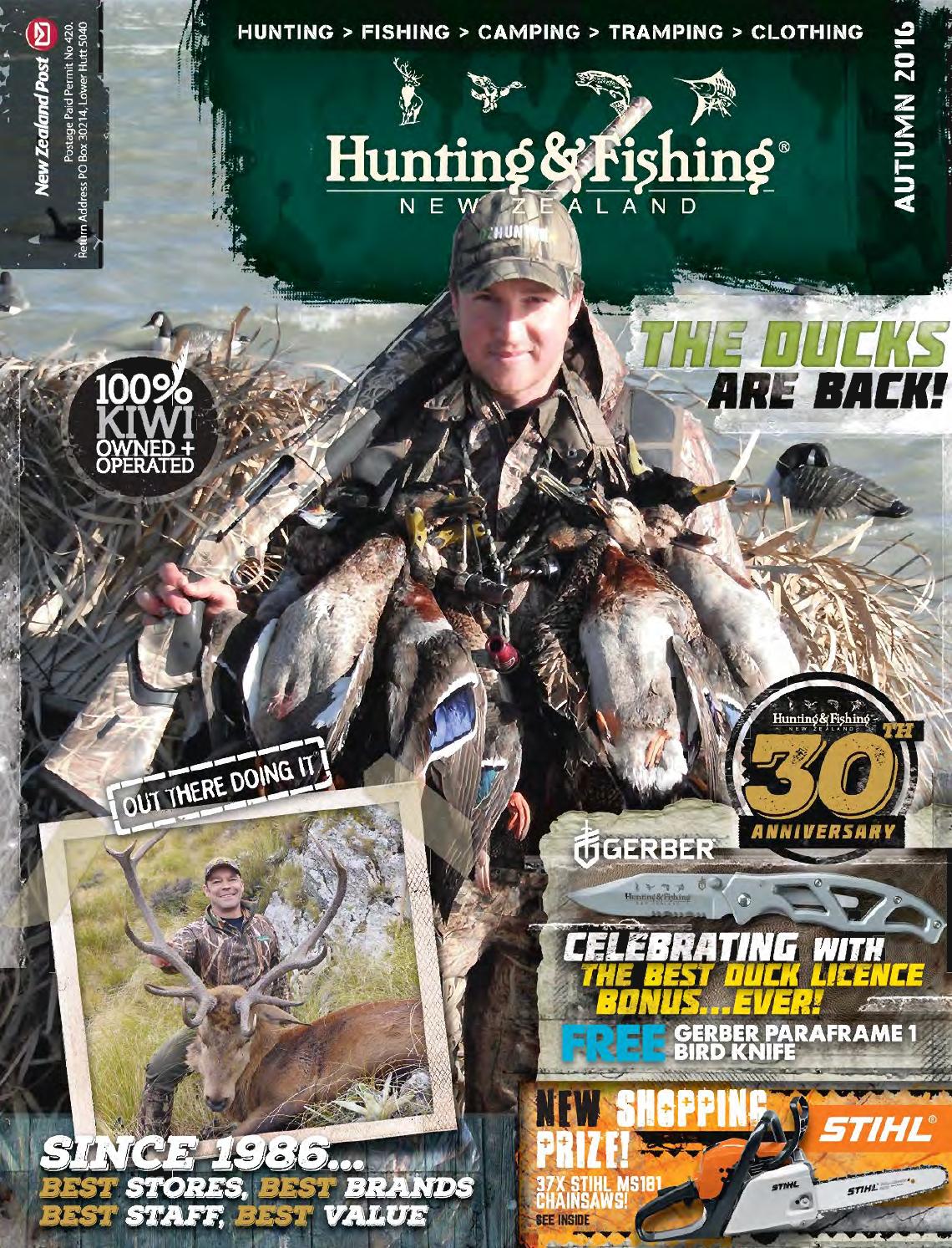 Autumn Catalogue 2016 by Hunting & Fishing New Zealand Issuu