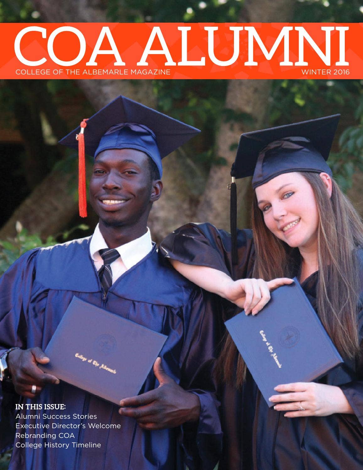 COA Alumni Magazine Winter 2016 by College of The Albemarle Issuu