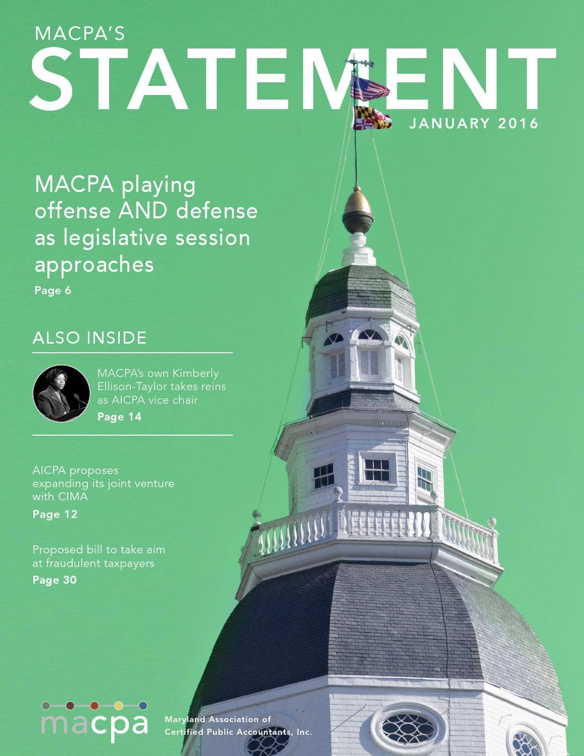 MACPA Statement // January 2016 by Maryland Association of CPAs MACPA