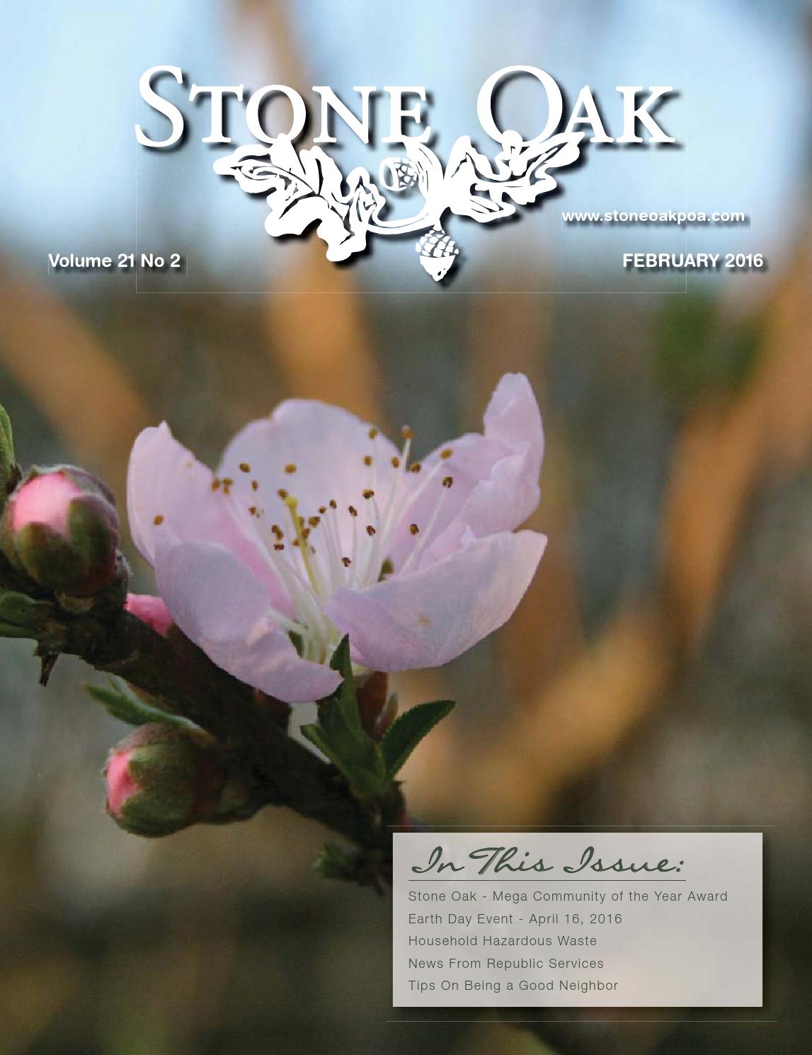 Stone Oak POA by Digital Publisher Issuu