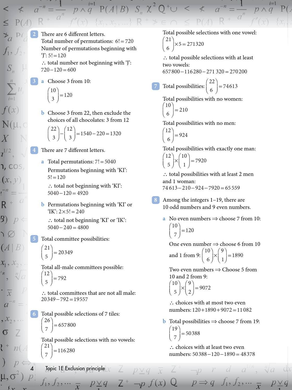 Preview Mathematics Higher Level for the IB Diploma: Solutions Manual ...