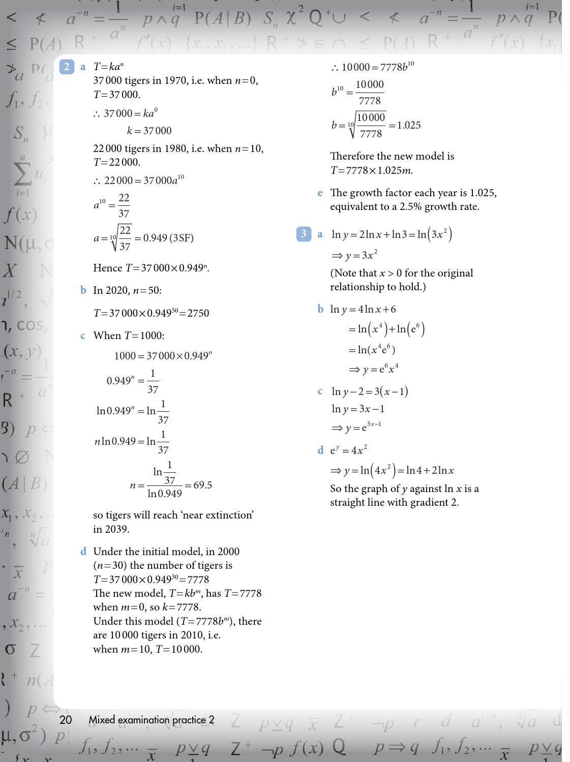 Preview Mathematics Higher Level for the IB Diploma: Solutions Manual ...