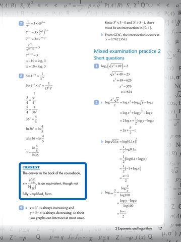 Preview Mathematics Standard Level for the IB Diploma: Solutions Manual ...