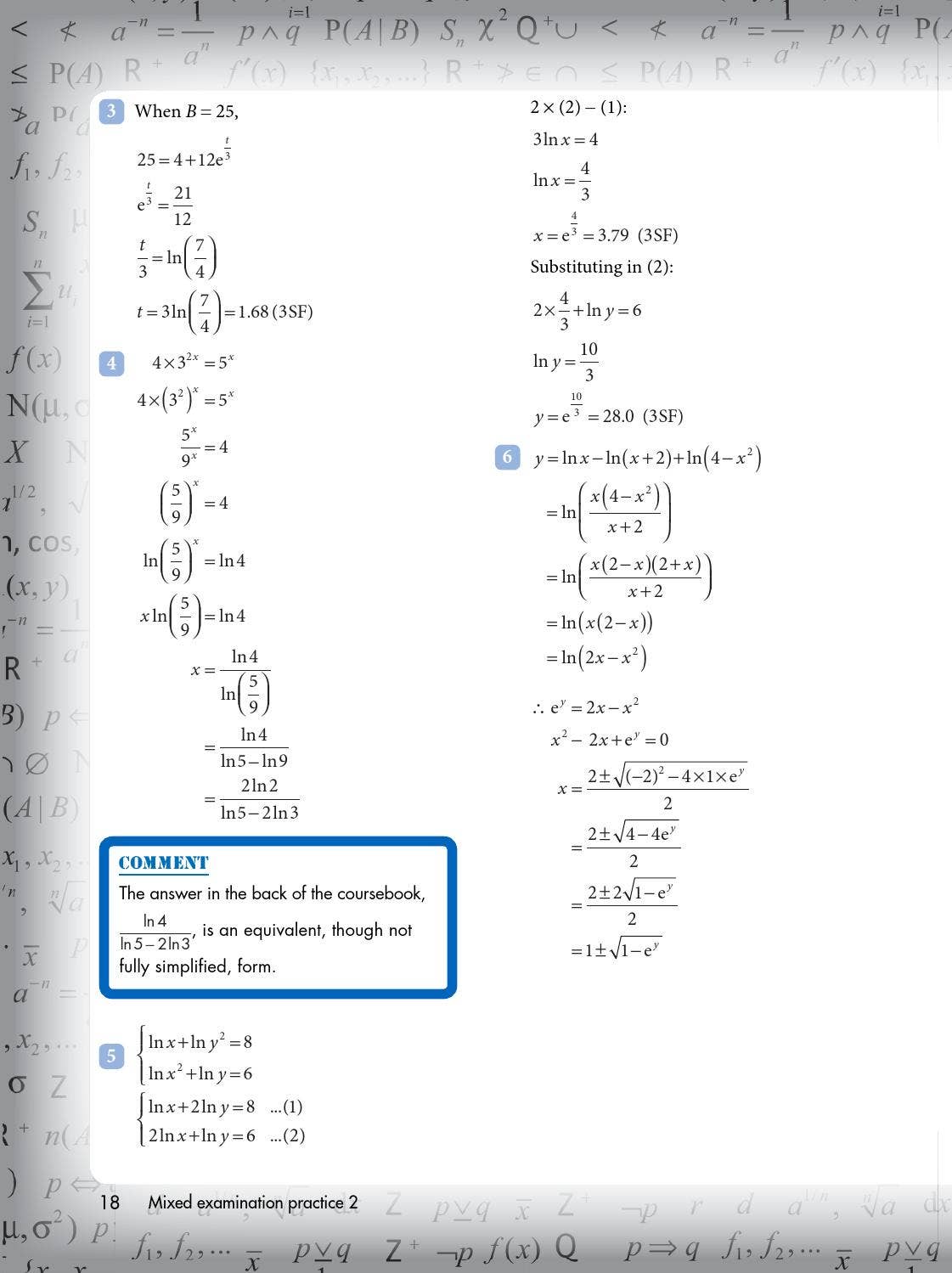 Preview Mathematics Standard Level for the IB Diploma: Solutions Manual ...